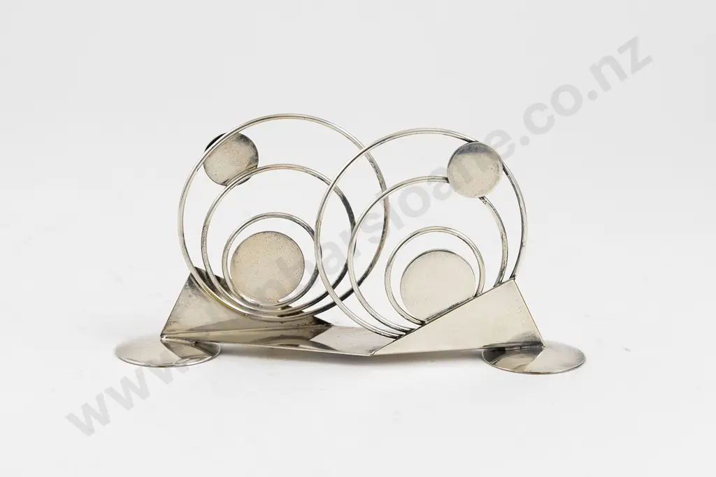 A Stylish WMF Art Deco Letter Rack Image 1++