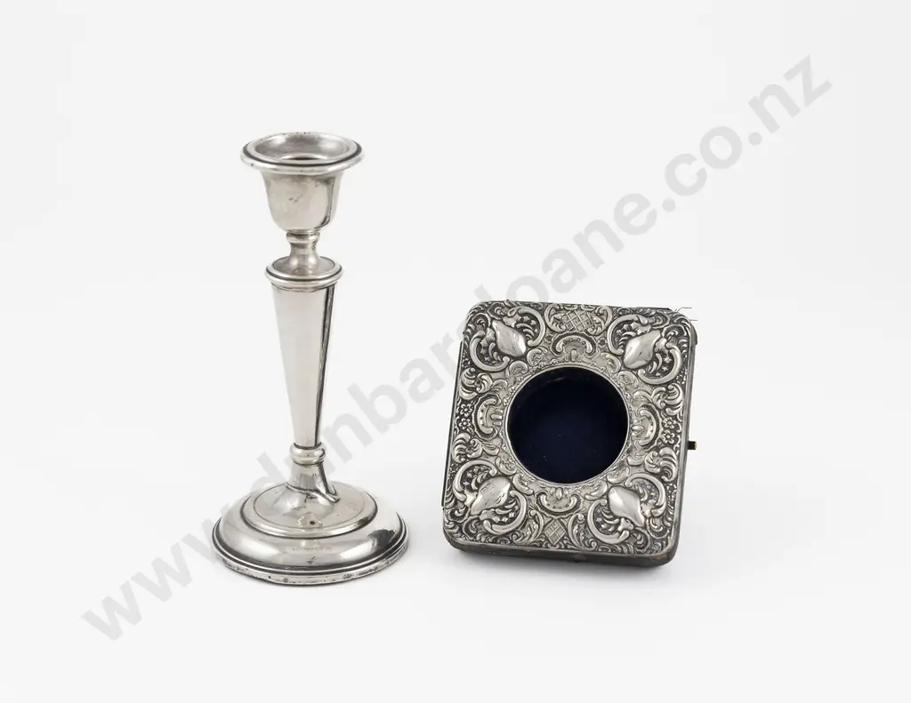 Edw VII S/S Pocket Watch Holder Image 1++