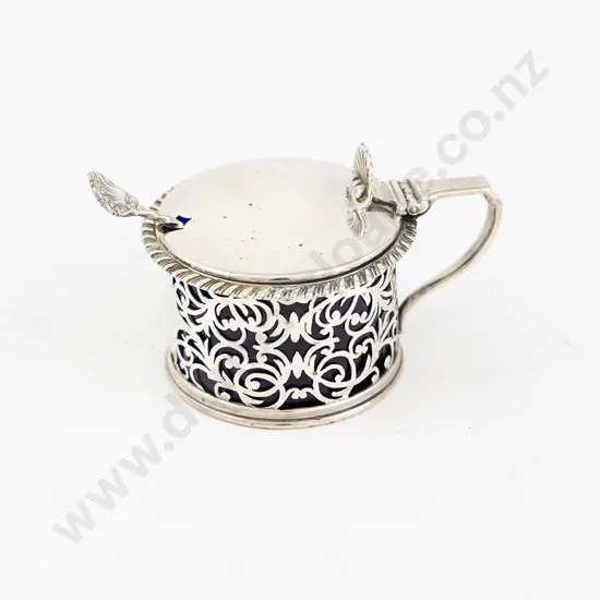 Geo III S/S Mustard Pot