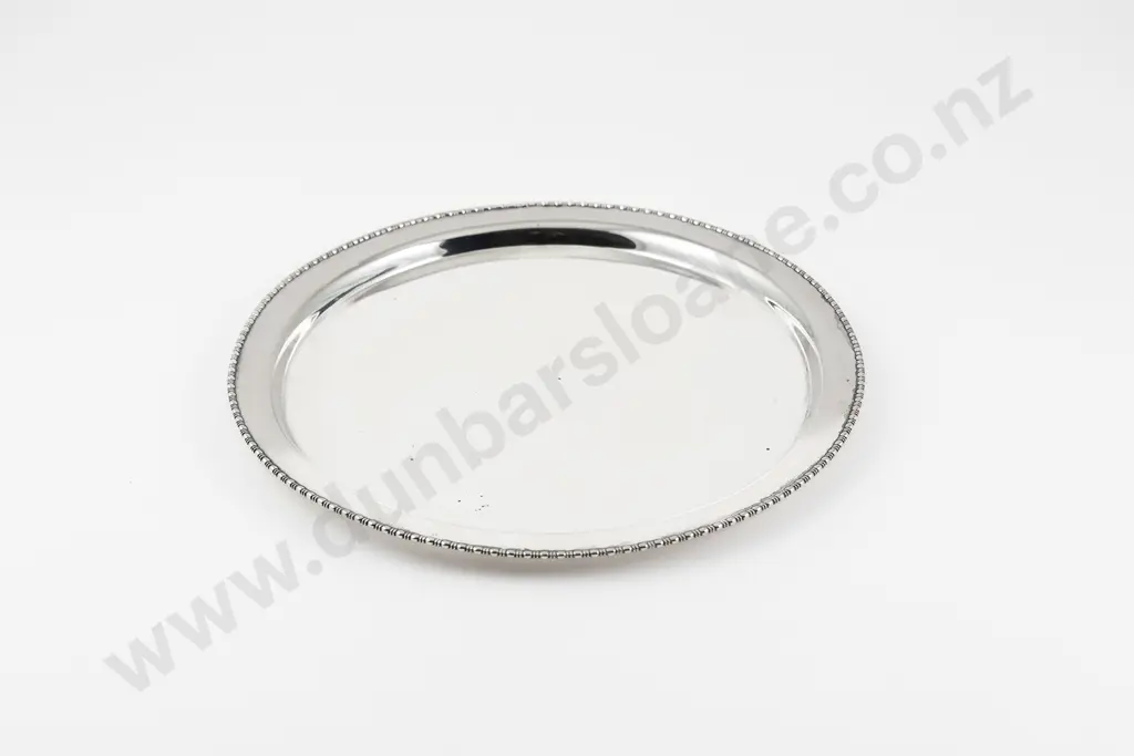S/S Circular Salver Image 1++