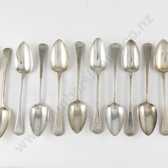 Set Of 12 Geo III S/S Tablespoons