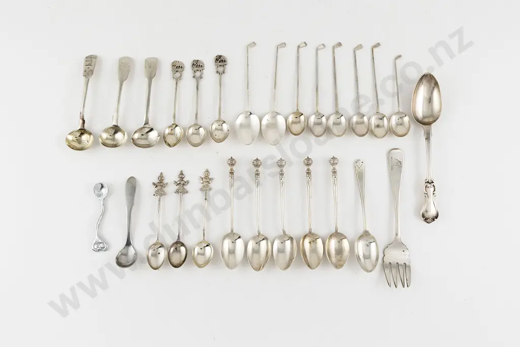 Collection Of Assorted S/S Spoons (25) Image 1++