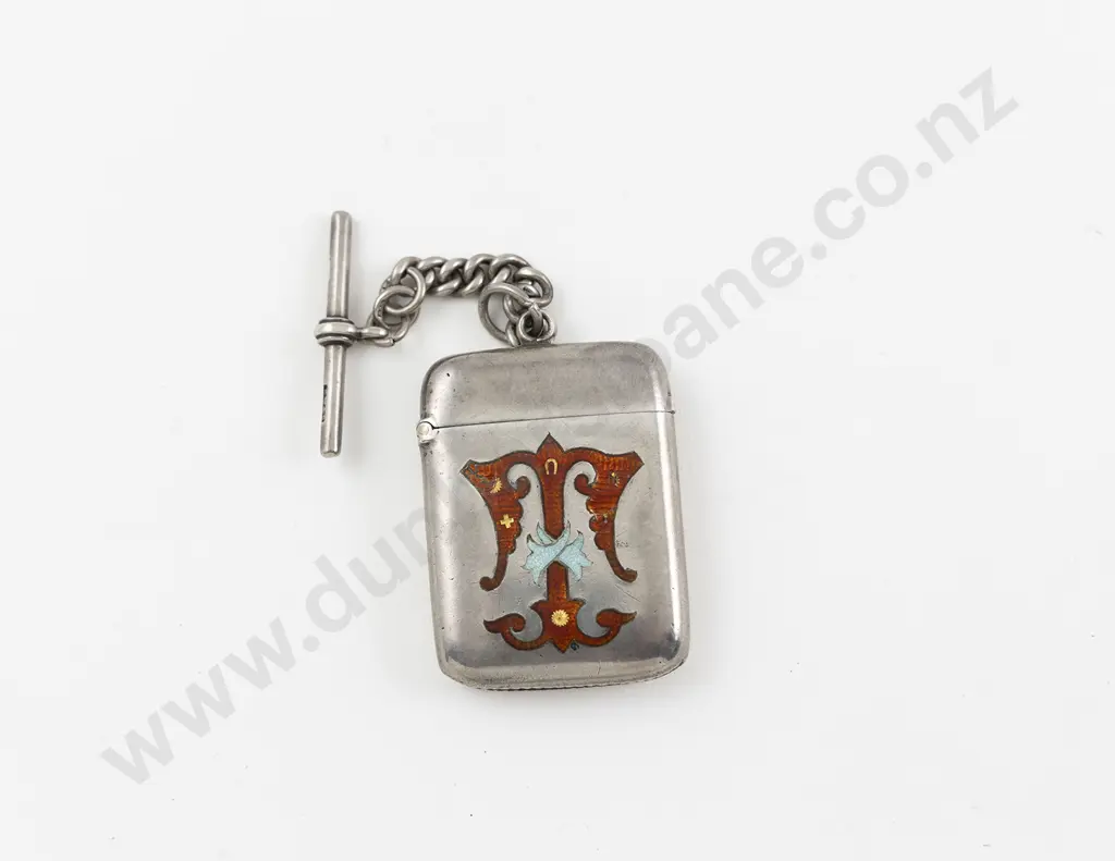 Geo V S/S Vesta Case With Small Chain & Bar Image 1++