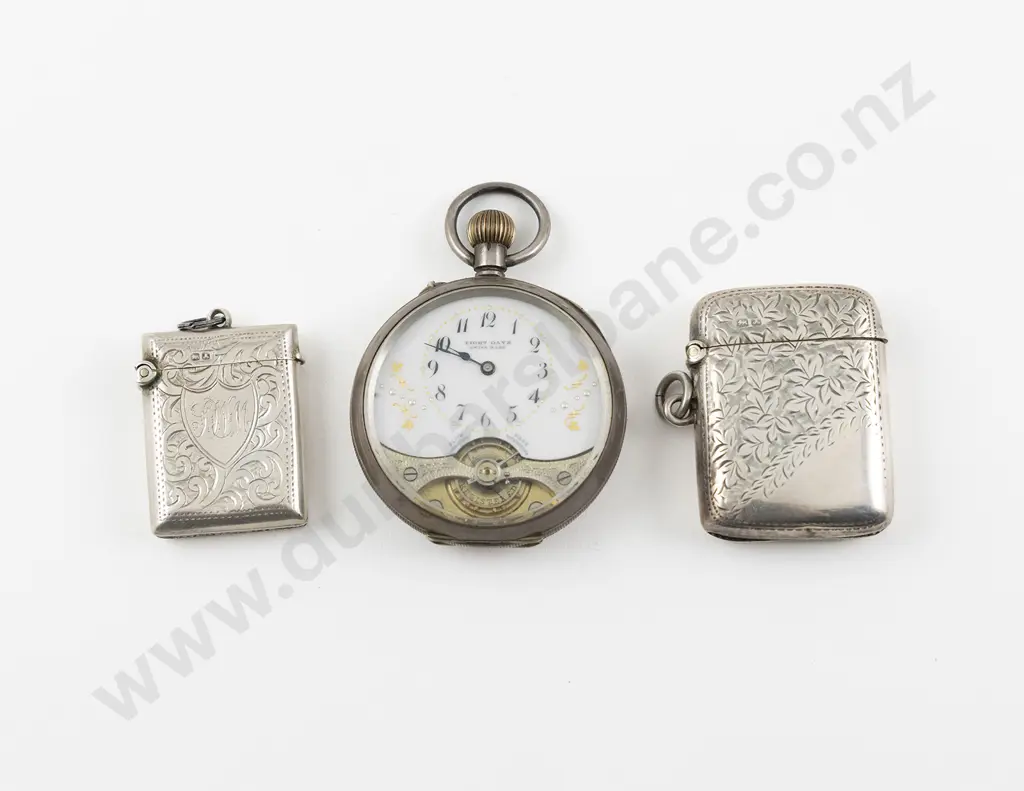8 Day Top Wind Pocket Watch Image 1++