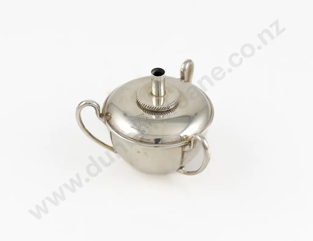 Geo V S/S Three Handled Table Lighter Image 1++
