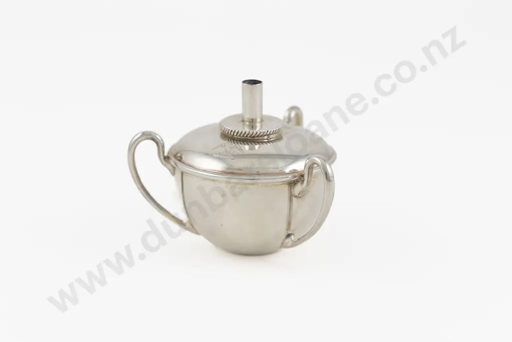 Geo V S/S Three Handled Table Lighter Image 1++