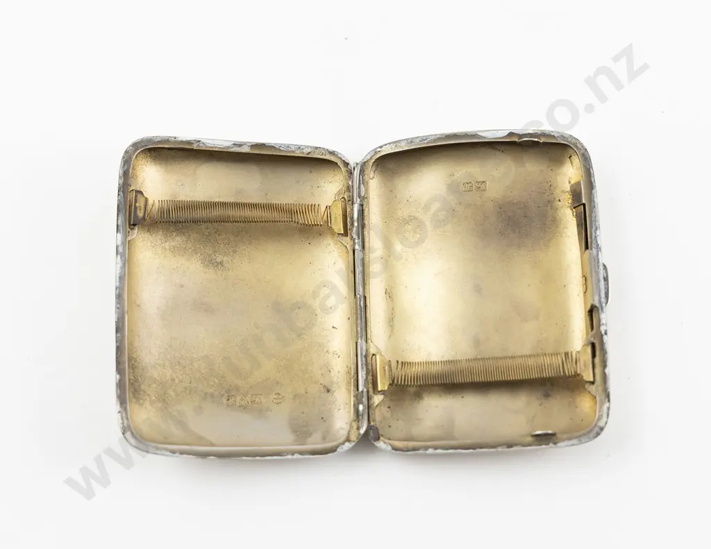 Edw VII S/S Cigarette Case Image 1++