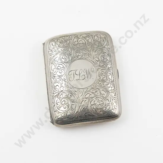 Edw VII S/S Cigarette Case