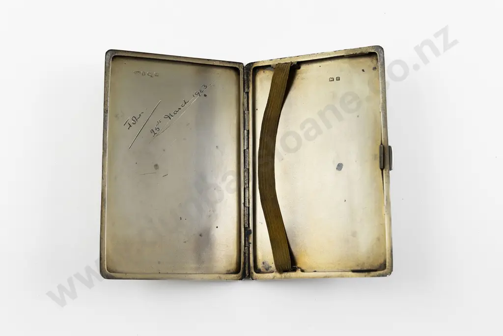 Geo VI S/S Cigarette Case Image 1++