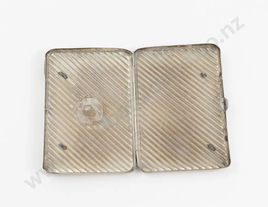 Vict S/S Cigarette Case By Samson Mordan & Co Image 1++