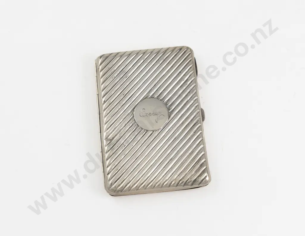 Vict S/S Cigarette Case By Samson Mordan & Co Image 1++