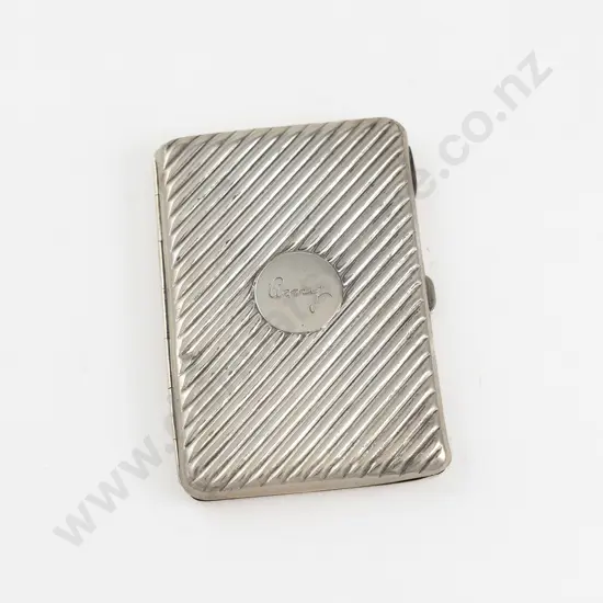 Vict S/S Cigarette Case By Samson Mordan & Co