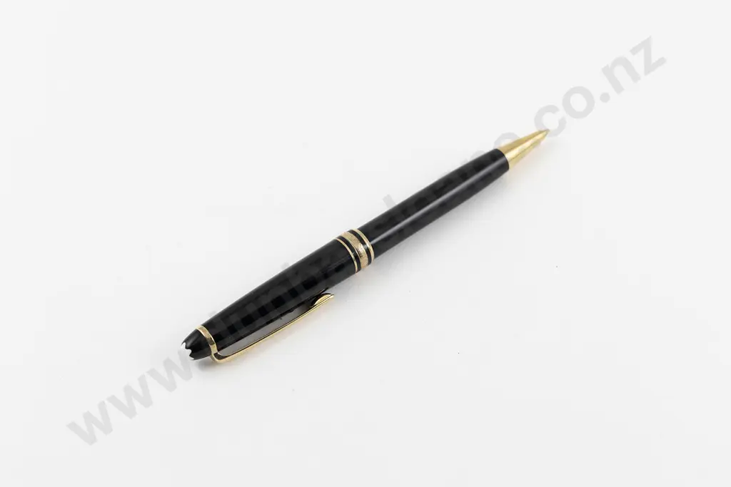Mont Blanc Meisterstück Classique Black Lacquer Pencil Image 1++