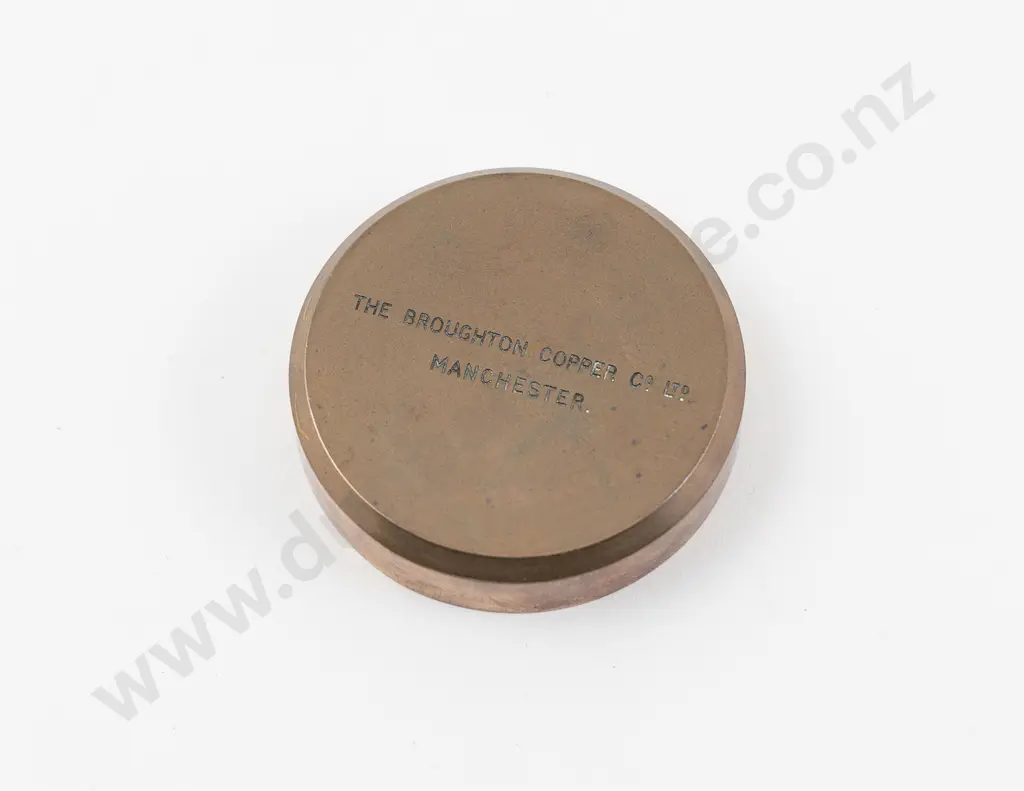 Heavy Copper Desk Weight By The Broughton Copper Co Ltd Manchester Image 1++