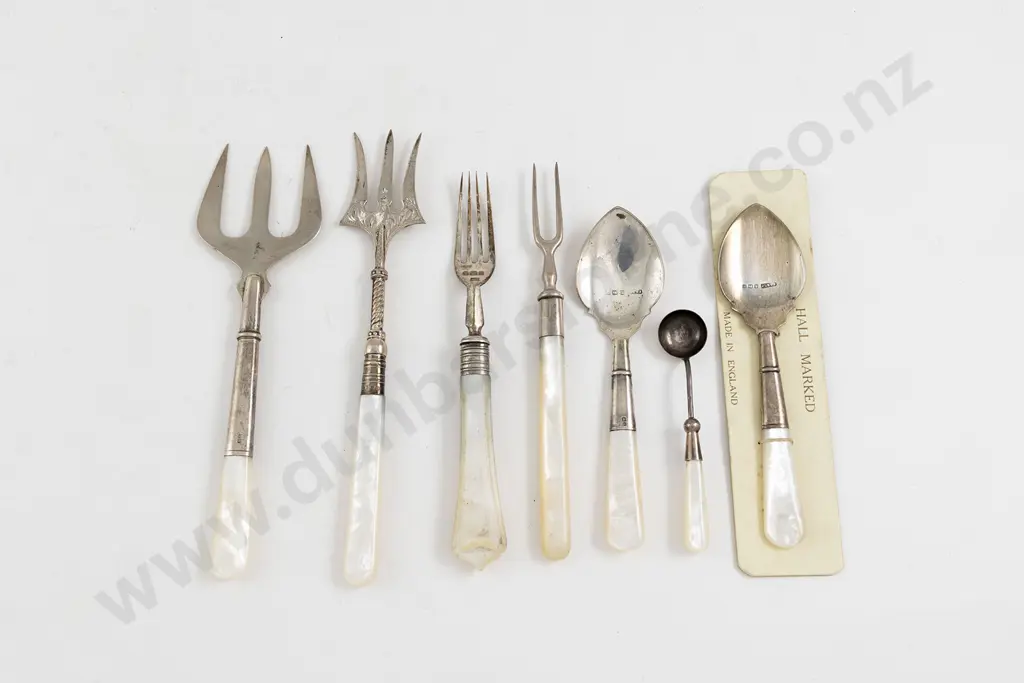 Various S/S and MOP Handled Afternoon Tea Cutlery Image 1++
