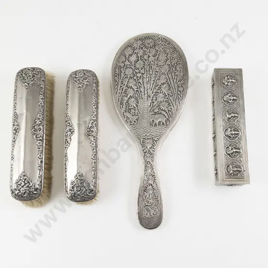 Indian Silver Trinket Box