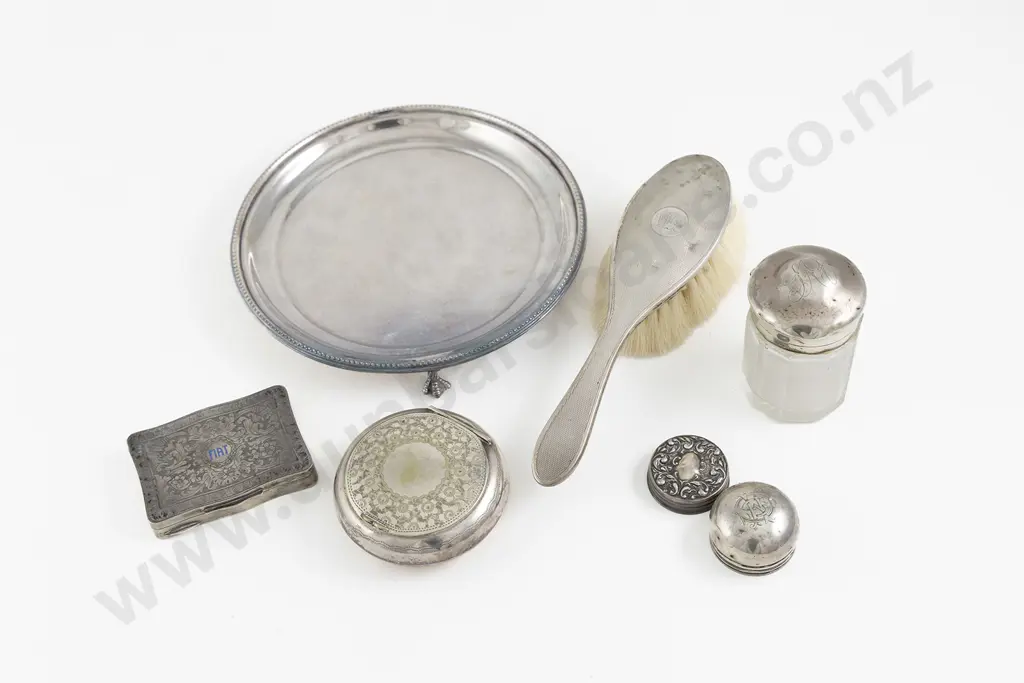 .800 Silver Snuff Box Image 1++