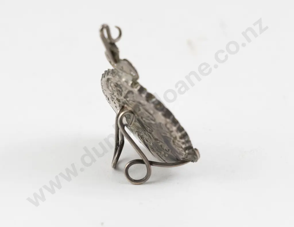 Vict Art Nouveau S/S Pocket Watch Stand Image 1++