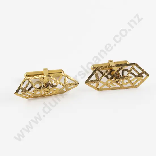 Pair 22ct Cuff-Links