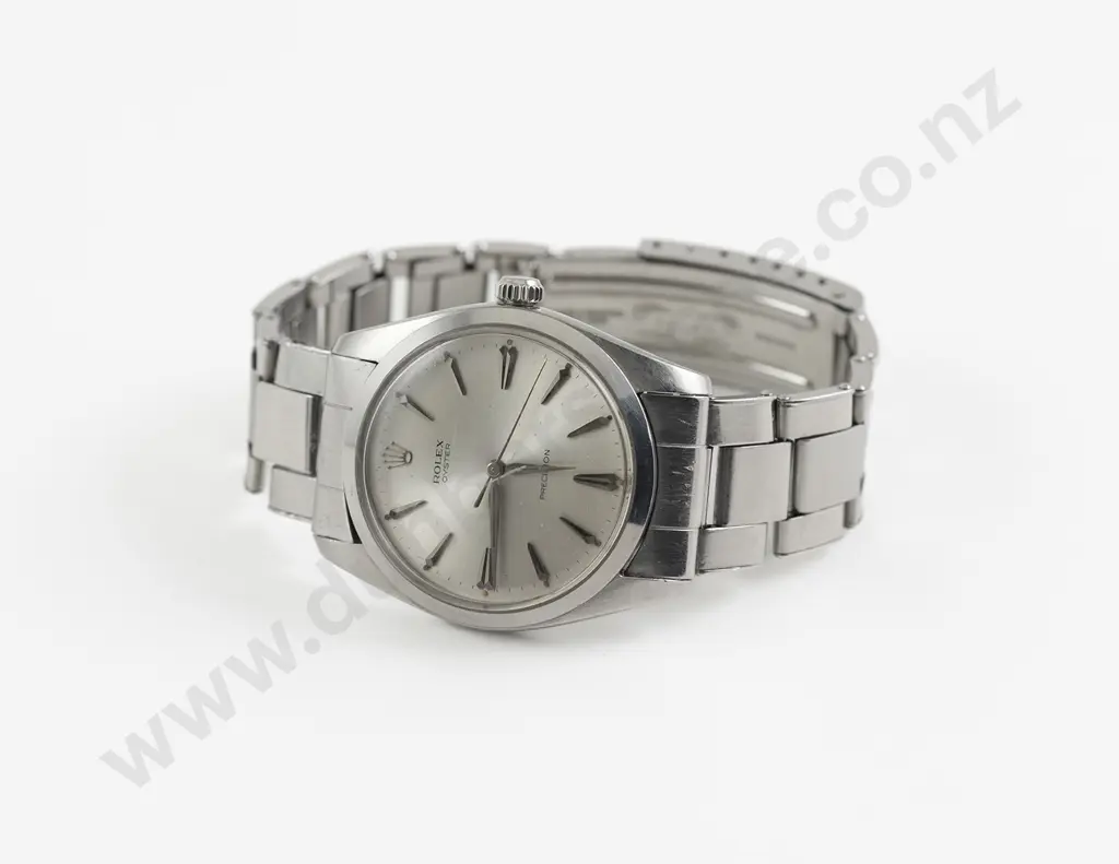 Rolex Oyster Perpetual Precision All Stainless Steel Gents Wrist Watch Image 1++