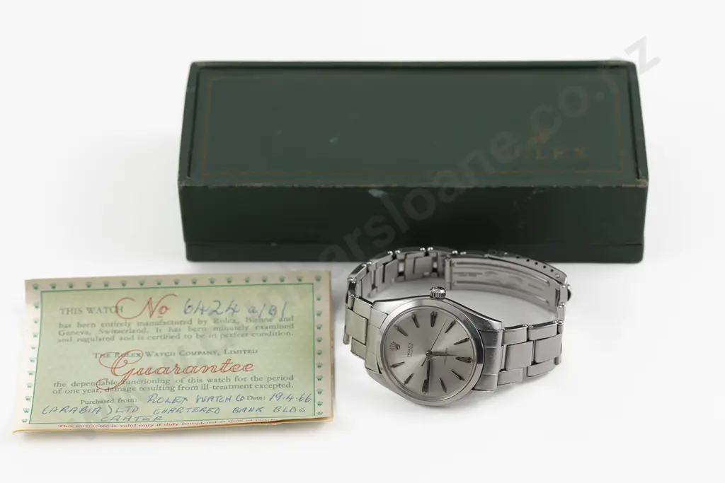 Rolex Oyster Perpetual Precision All Stainless Steel Gents Wrist Watch Image 1++