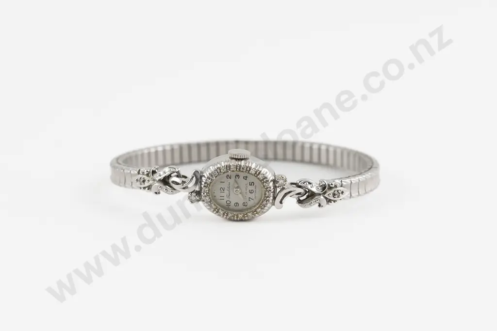 Vintage 14ct Tradition Manual Wind Ladies Wrist Watch Image 1++