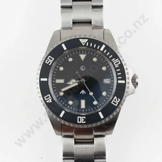 Seiko Hybrid Movement MWC Military Divers Wrist Watch