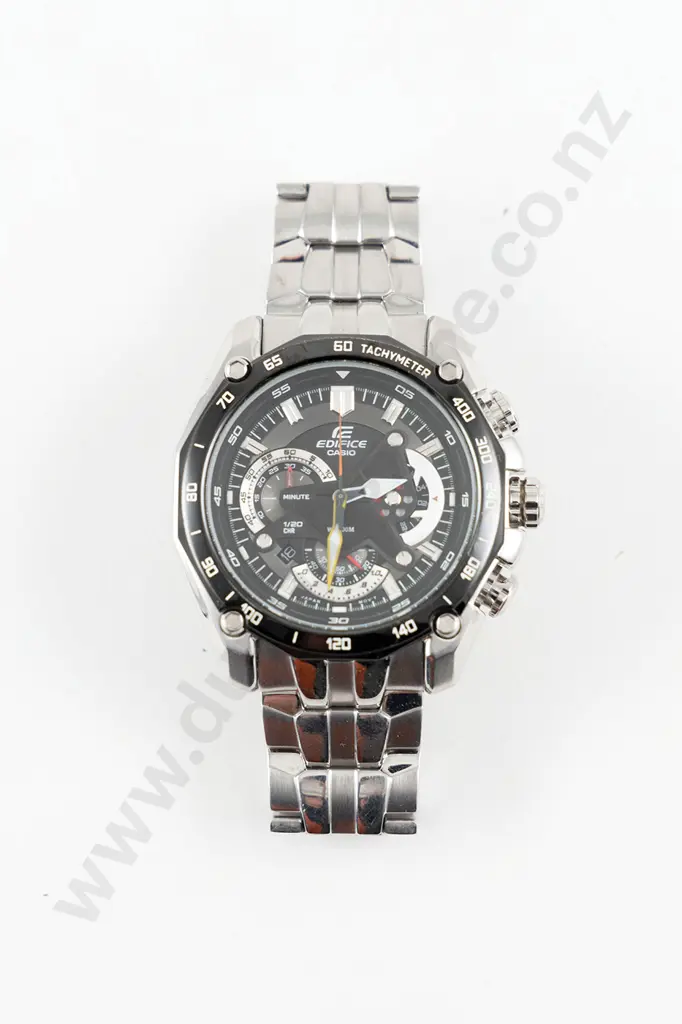 Seiko Edifice 5147 Chronograph Gents Wrist Watch Image 1++