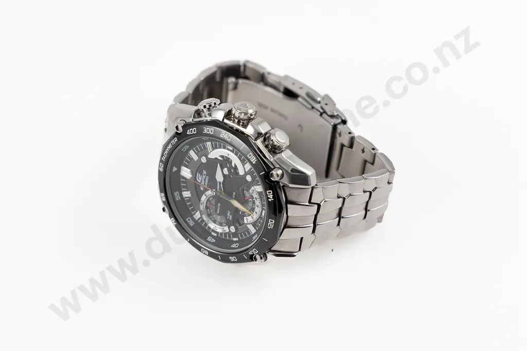 Seiko Edifice 5147 Chronograph Gents Wrist Watch Image 1++