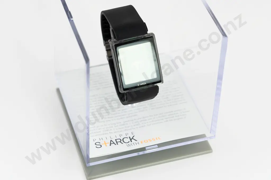 Philippe Starck with Fossil Limited Edition Digital Wrist Watch Image 1++