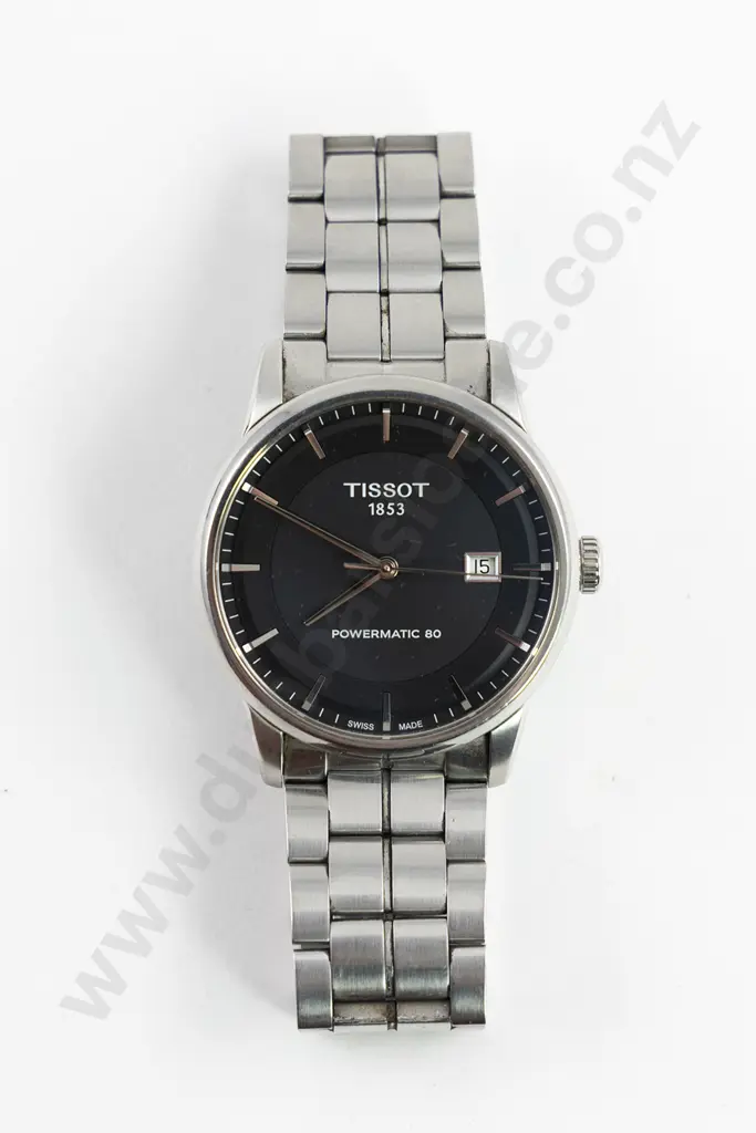 Tissot 1853 Powermatic 80 All Stainless Steel Gents Dress Wrist Watch Image 1++