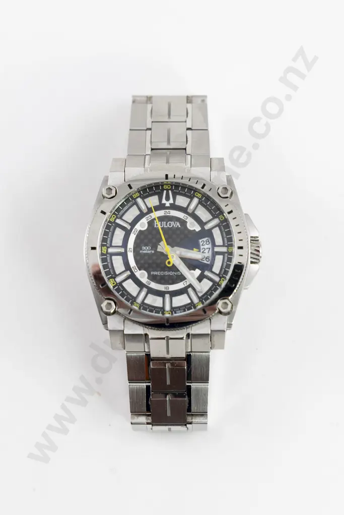 Bulova C2010 Precisionist 300 Meters Gents Dress Wrist Watch Image 1++