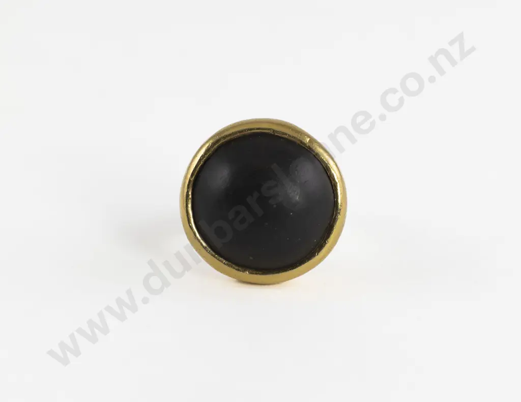 NZ Jeweller Paul Annear 18ct and S/S Argillite Ring Image 1++