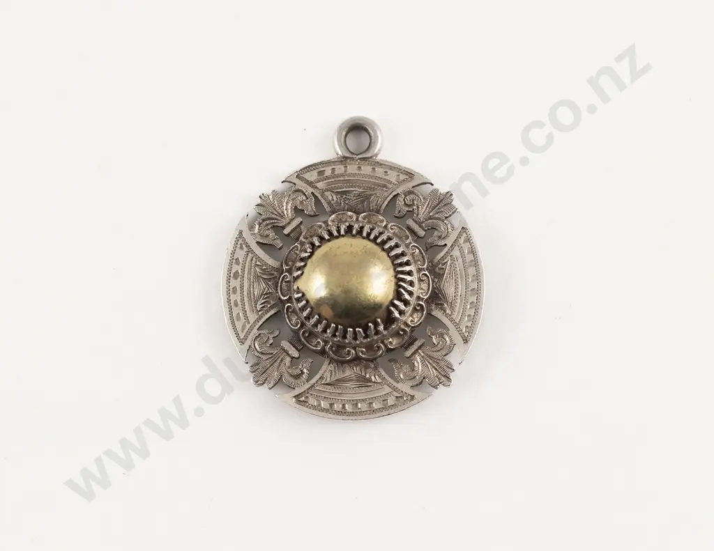 NZ S/S B.H.S Challenge Shield Brooch/Pendant Image 1++