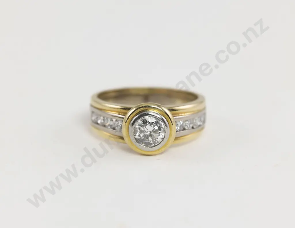 Partridge Jewellers 18ct Solitaire Diamond Ring Image 1++