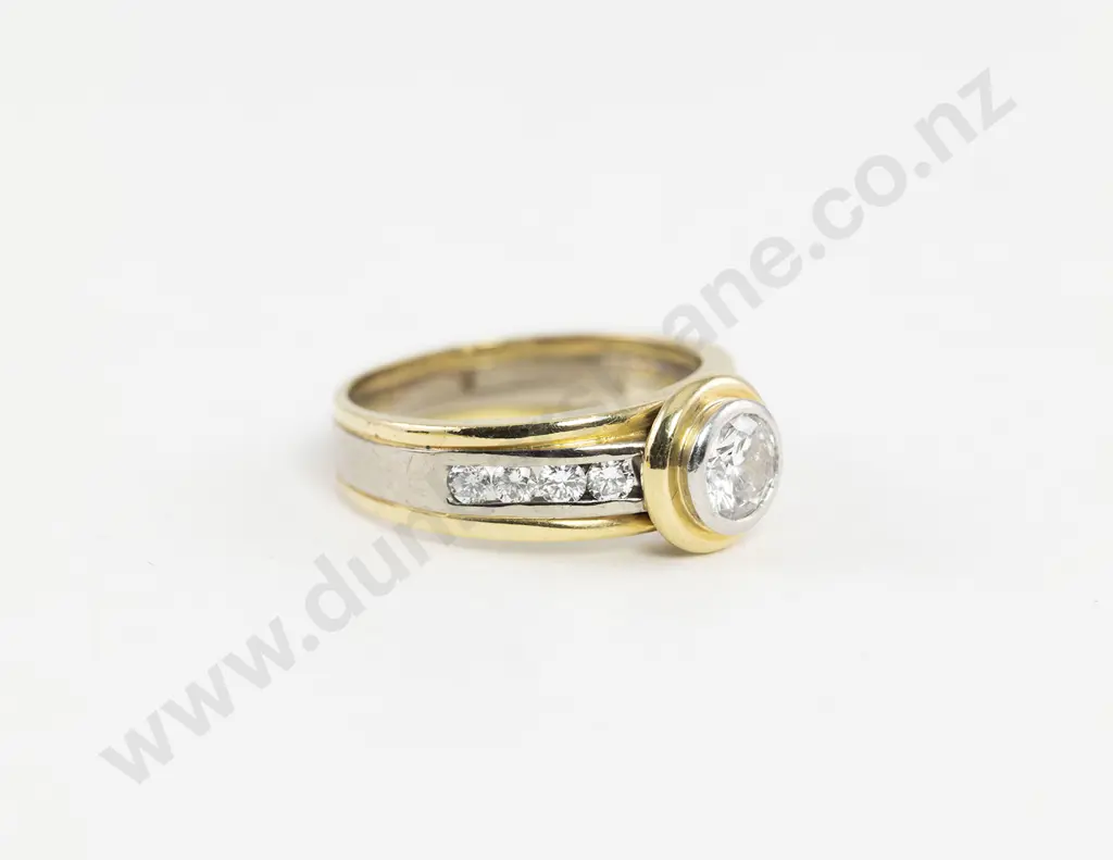Partridge Jewellers 18ct Solitaire Diamond Ring Image 1++
