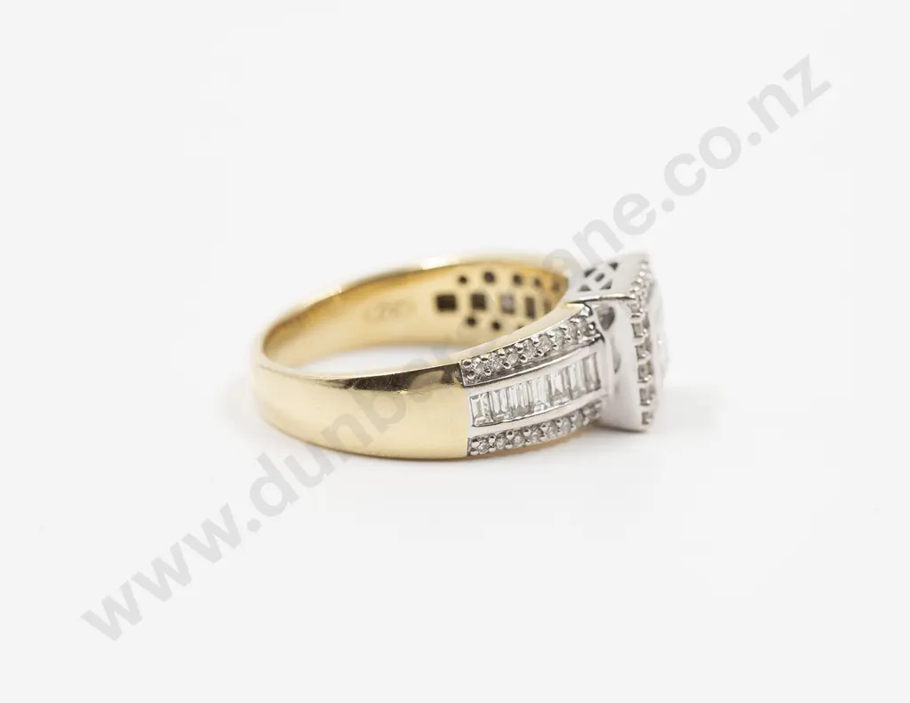 18ct 47stone Fancy Diamond Ring Image 1++