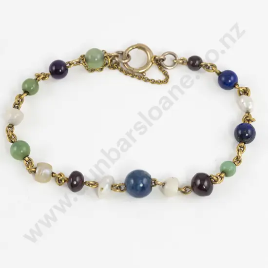 8ct Multi-Gem Bracelet