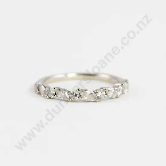 Partridge Jewellers 18ct White Gold Eleven Stone Diamond Eternity Band