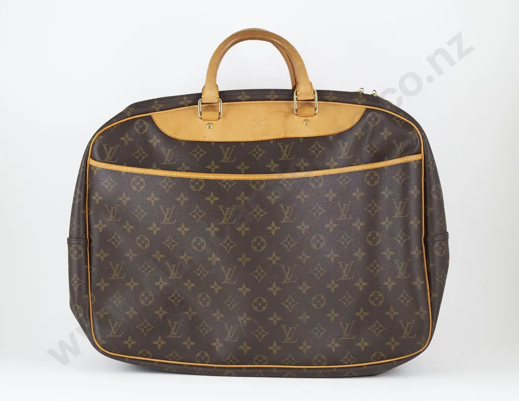 Louis Vuitton Monogram Alize 24 Heures Luggage Travel Image 1++