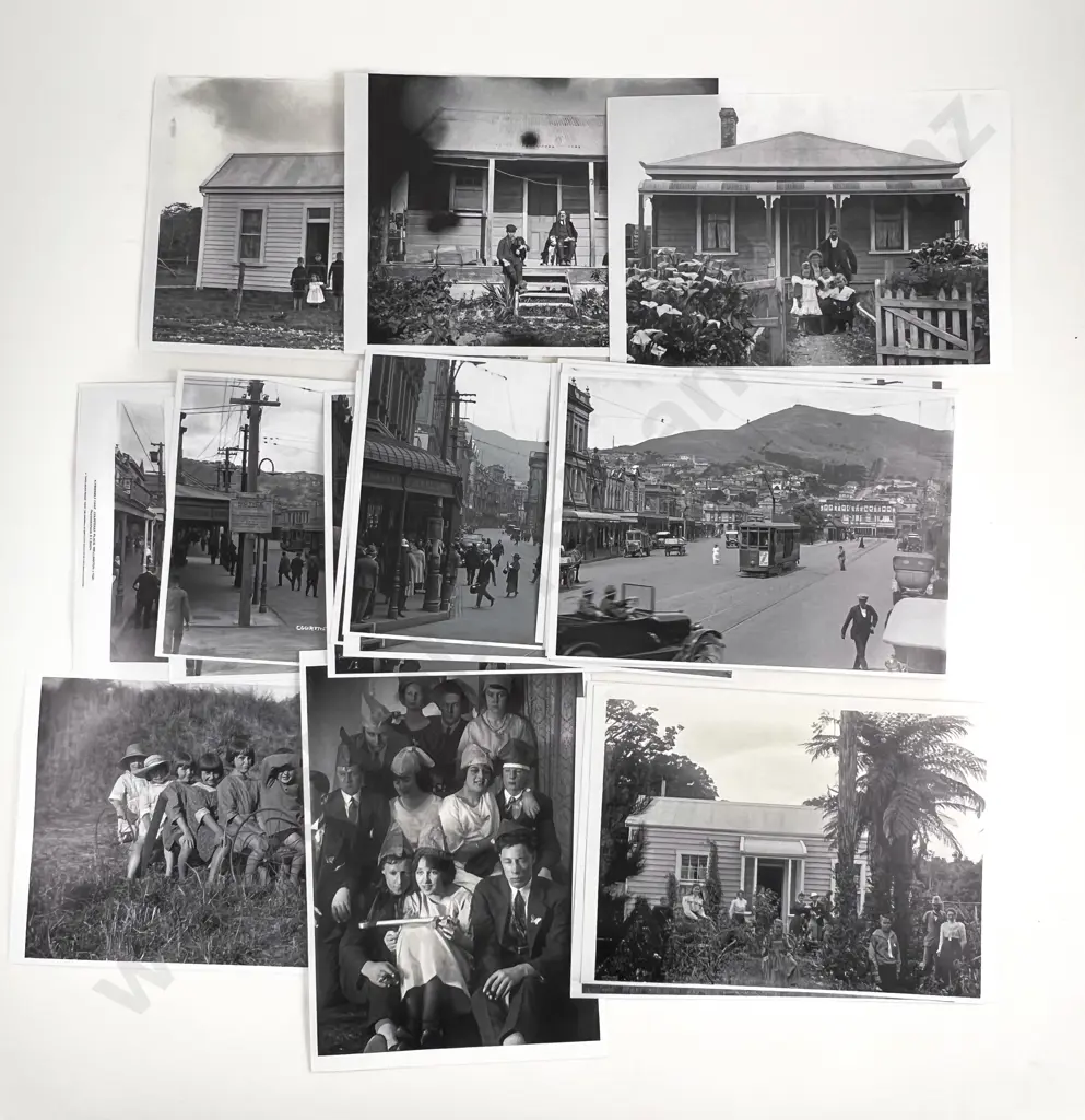 Six Burton Bros. Military Subject B/W Photographic Prints Image 1++