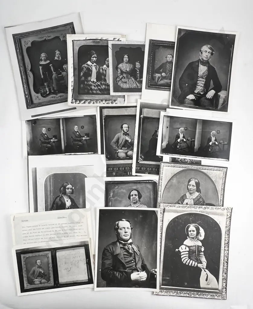 Eight Burton Bros B/W Photographic Prints with Wellington & Various Image 1++