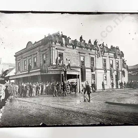 Eight Burton Bros B/W Photographic Prints incl Wellington Subject & Various