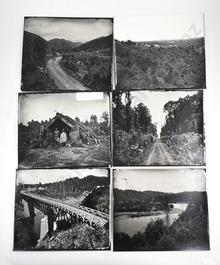 Nine Burton Bros B/W Photographic Prints with Wellington Subject & Various Image 1++