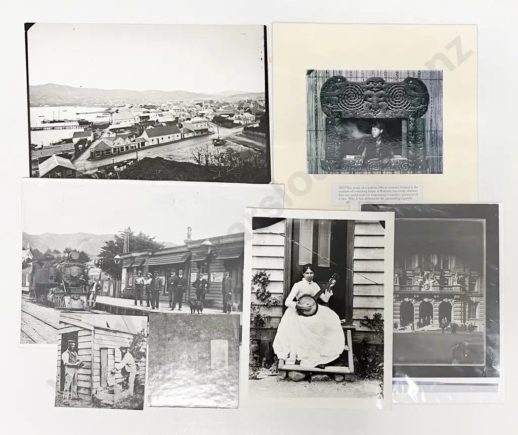 Eleven Burton Bros and Other Photographic Prints and Various Image 1++