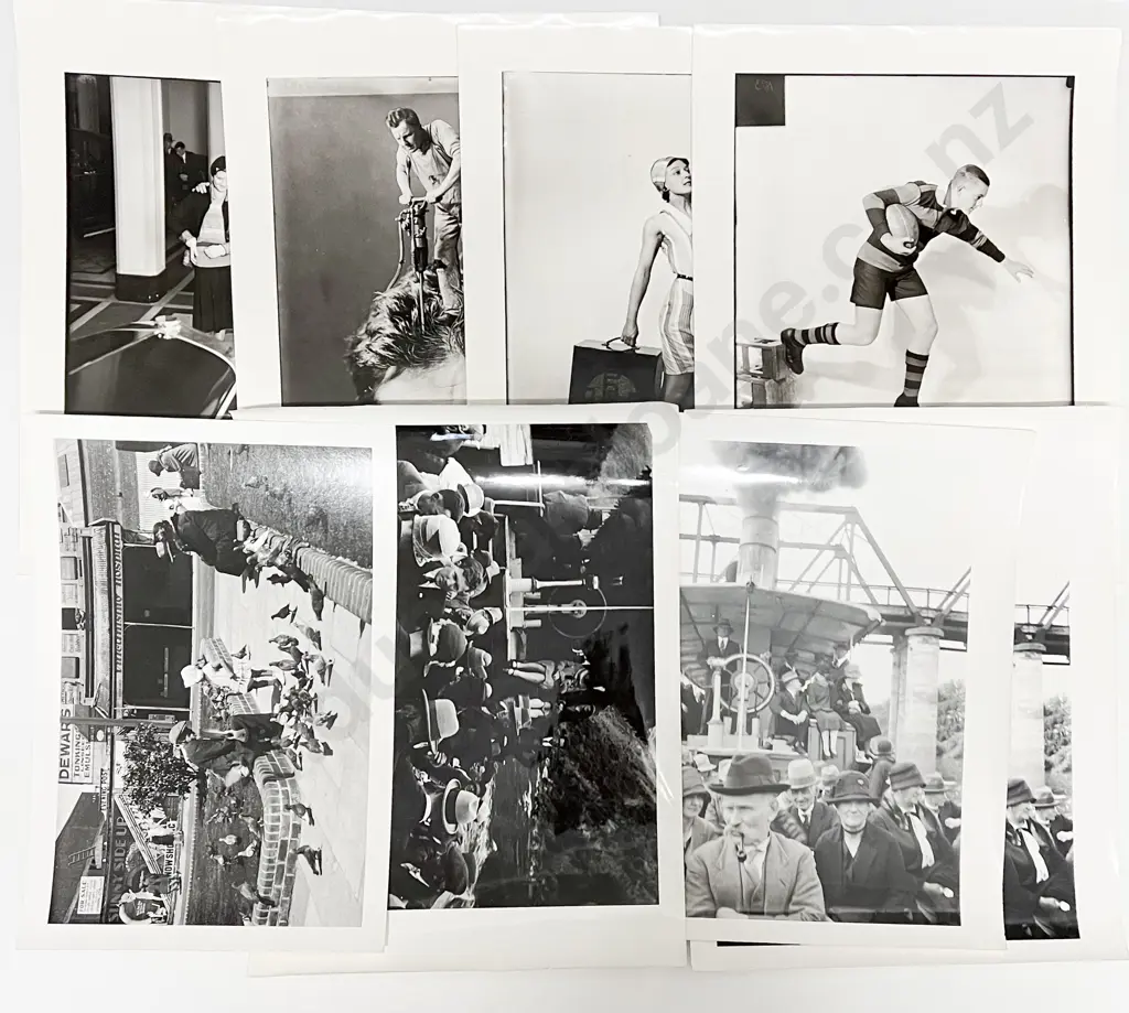 18 Roland James Searle Portrait & Various Subject B/W Photographic Prints Image 1++