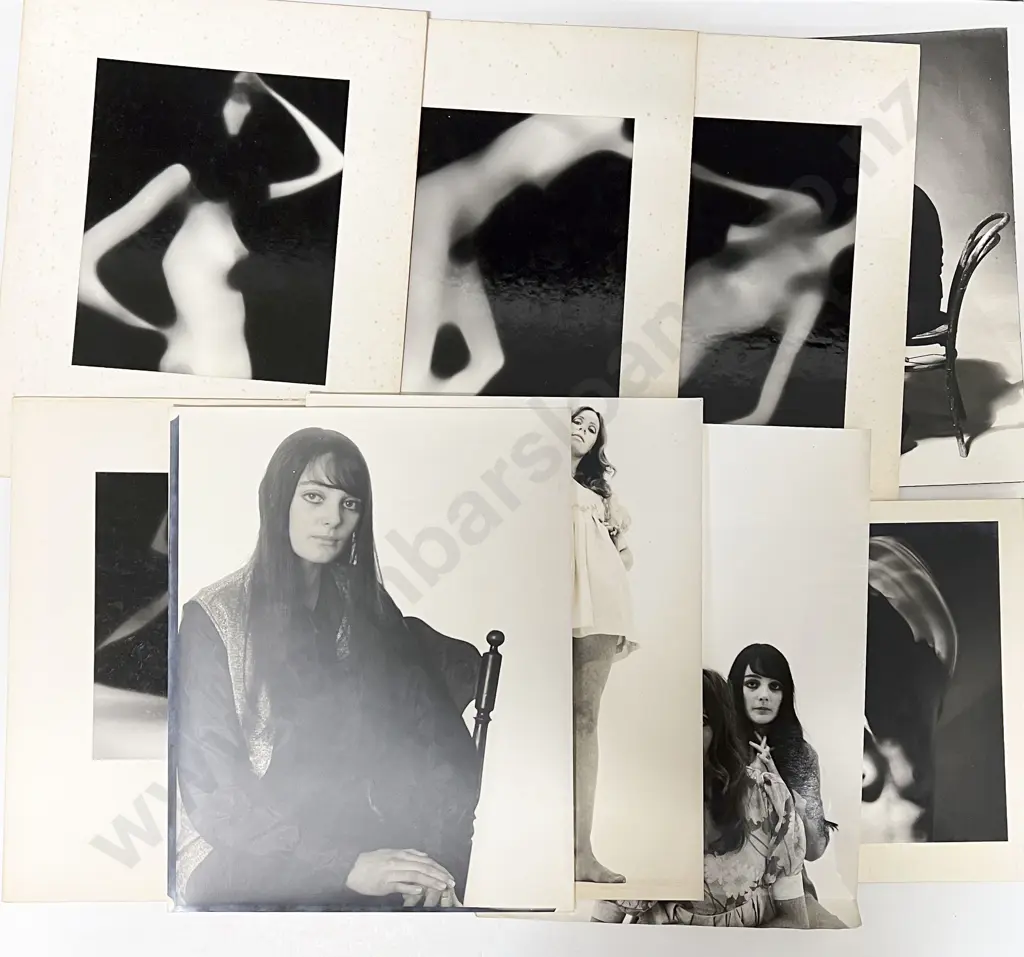 Collection Female Portrait and Nude B/W Photographic Prints and Assorted Image 1++