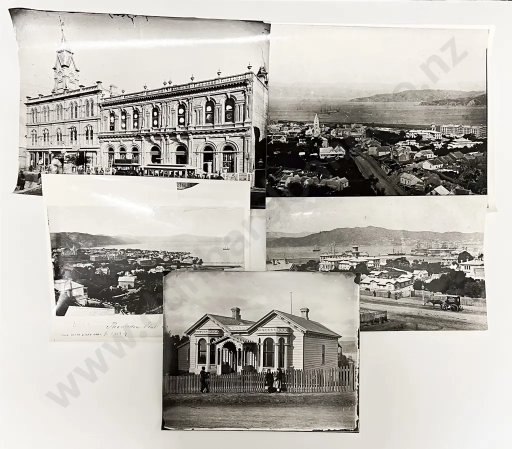 13 Māori & Wellington Subject B/W Photographic Prints Image 1++