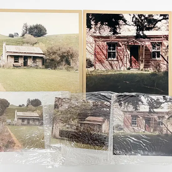 Five Colour NZ Farm Cottage Subject Photographic Prints