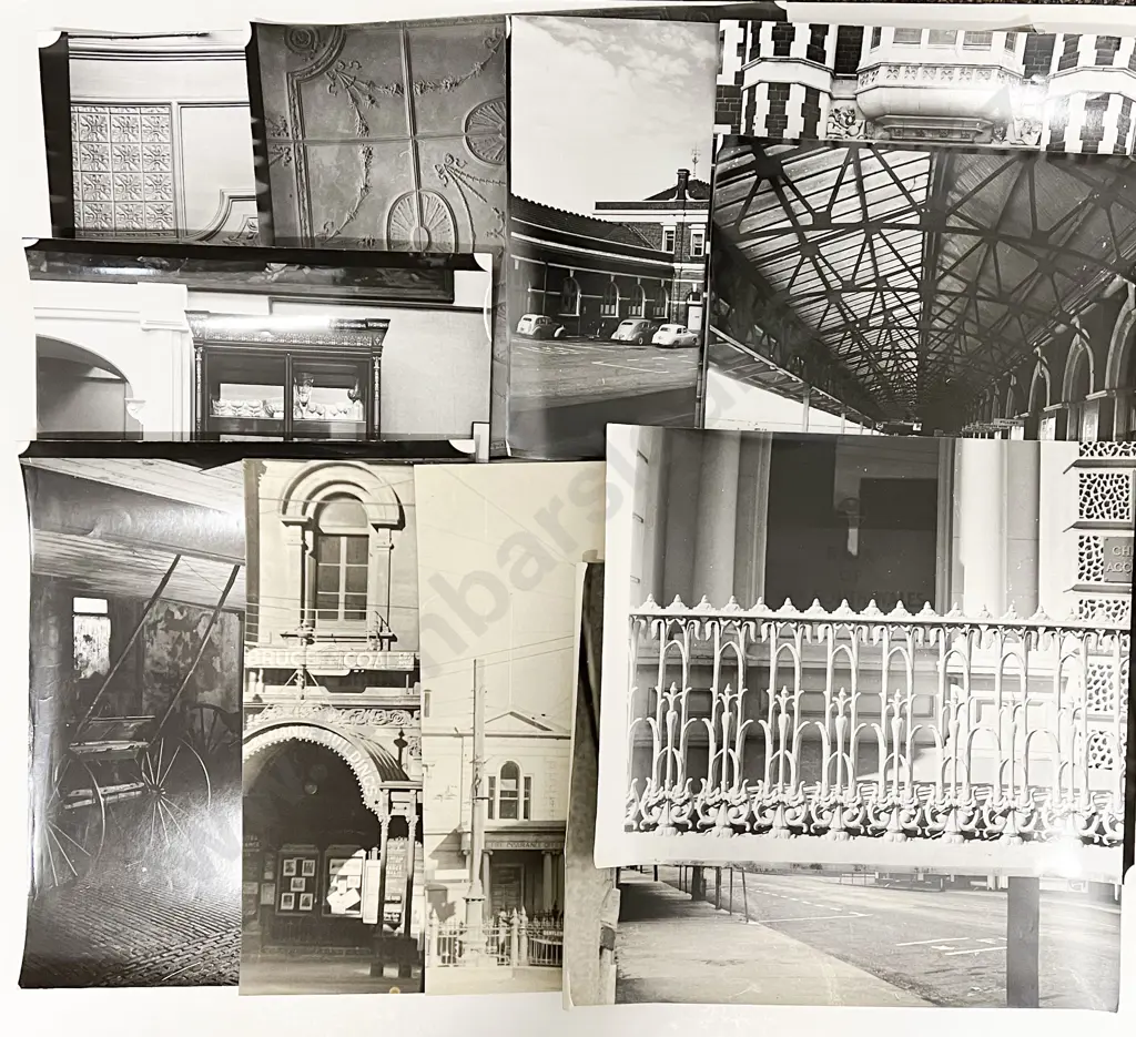 Eleven B/W Photographic Prints incl. Dunedin Subjects Image 1++